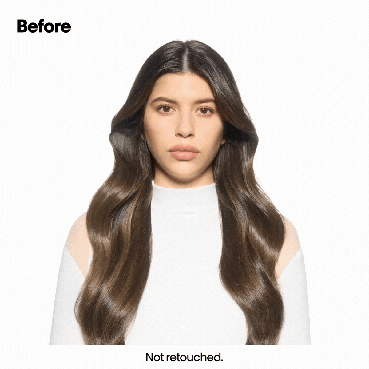 No Bleach French Highlights Brunette Look